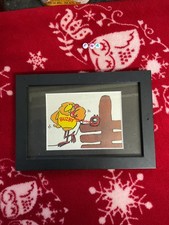 Framed Art Print , Rare ,Retro