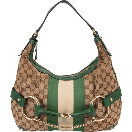 Gucci monogram web stripe - monogram,