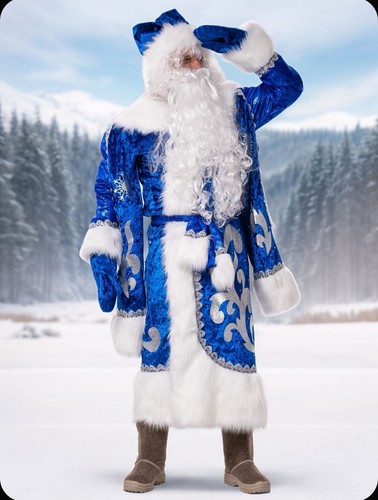 Luxury ded moroz costume - ded,