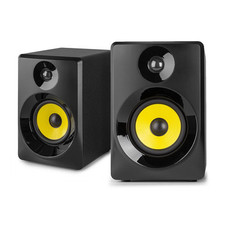 Vonyx SMN30B Active Studio Monitor Speaker Pair - 3" Compact Sound System