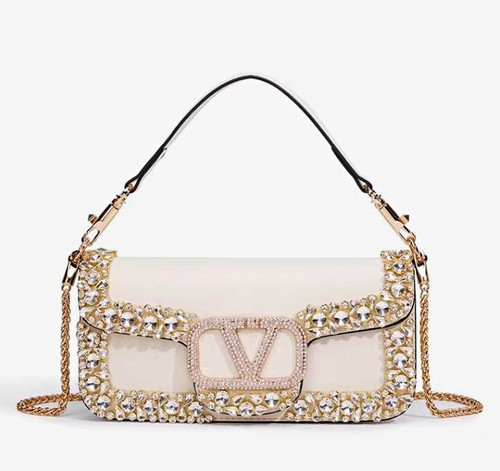Valentino white leather - white,