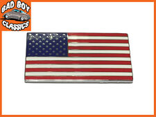 USA American Flag Metal Self