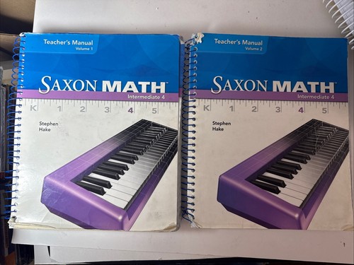Saxon math intermediate - math, 4