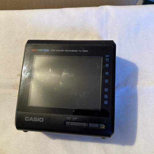 Casio 7500 7in lcd - tv-7500, colour