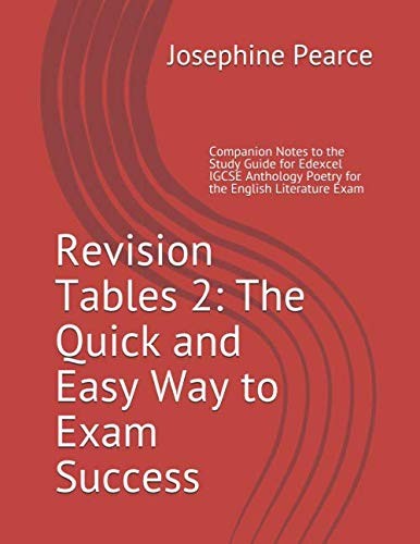 Revision tables the quick - tables, 2: