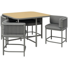 Outsunny 4 Seater Rattan