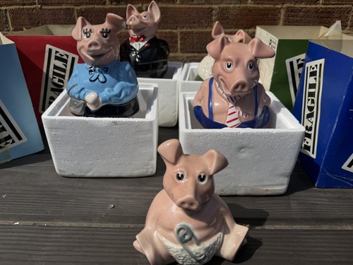 Natwest pigs full set wade - pigs,
