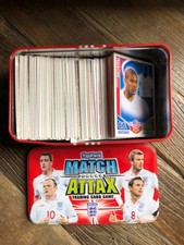 170x Topps Match Attax Trading Cards  World Cup 2010 + Tin - All Different