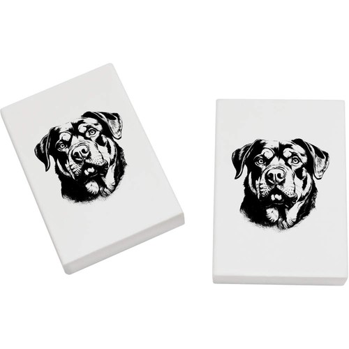 Rottweiler dog portrait - 2, portrait'