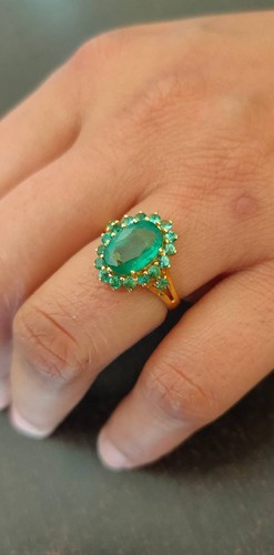 Natural zambian emerald women - zambian,