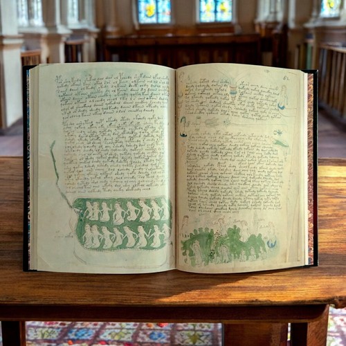 Voynich manuscript facsimile - manuscript,