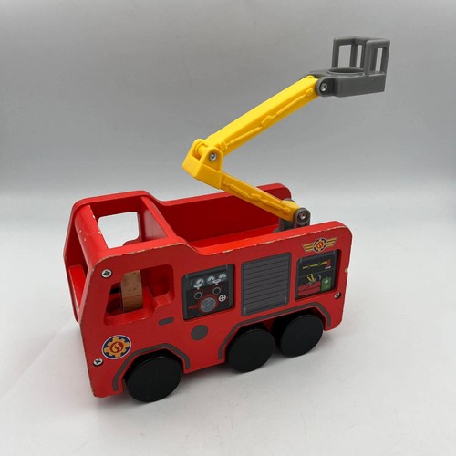 Fireman sam wooden jupiter - fireman,