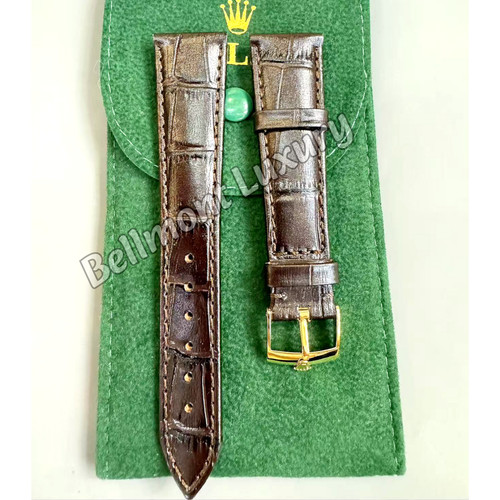 Rolex coffee brown - coffee, leather
