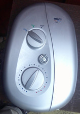 Mira Go 9.8 kw electric shower . unit only colour is Silver. with  months  G&Tee