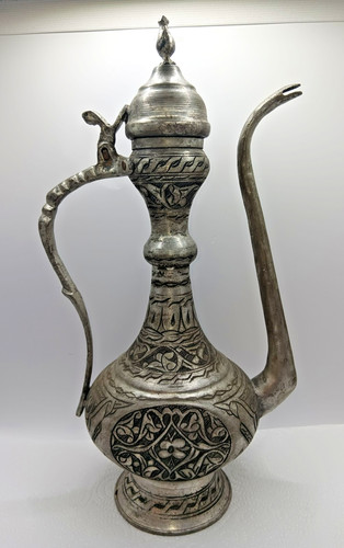 Tinned copper water ewer - water,