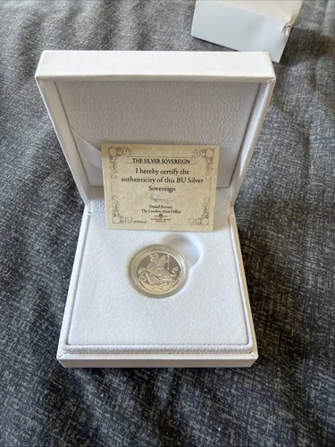 2019 silver sovereign - silver,