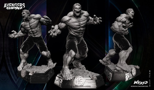 Hulk wicked printed 16k - wicked,