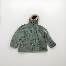 Vintage Military Jacket Mens