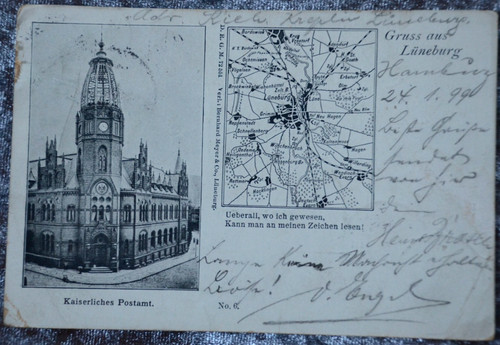 65562 postcard greetings from - 65562,
