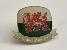 WALES RUGBY GRAND SLAM 2005 LAPEL PIN BADGE