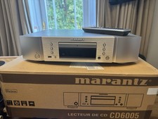Marantz CD6005 Audio CD Player Silver - Fully Working