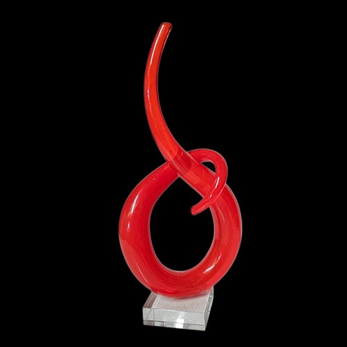 Murano red art - murano,