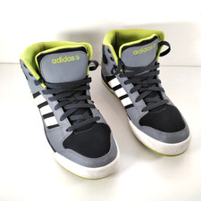 Adidas Neo Ortholite Mens Trainers Size UK 8 High Tops Blue & Grey Walking