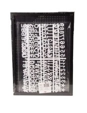 Black Message Board With