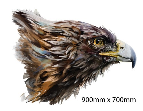 900mm eagle head sticker - 900mm,