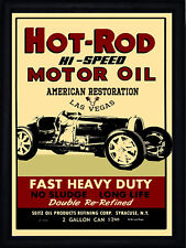 Hot Rod Motor Oil, Retro metal