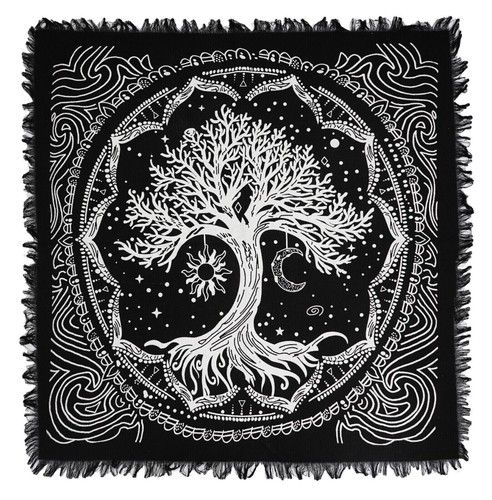 Silver altar cloth - altar, root
