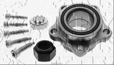 Key parts front wheel - front, bearing