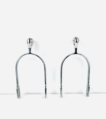 Stainless steel horse spurs - steel,