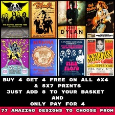 Rock Band Music Concert Gifts