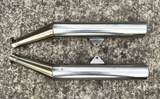 Moto Guzzi Le Mans I/II Stainless Steel Silencers and H Piece