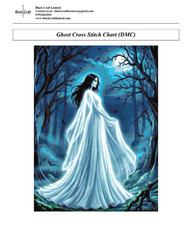 Ghost Cross Stitch Chart Pack