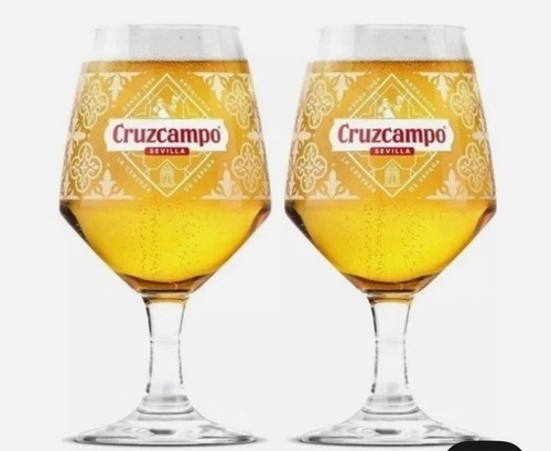 Cruzcampo chalice goblet - cruzcampo,