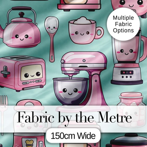 Cute kawaii pink kitchen - cute,