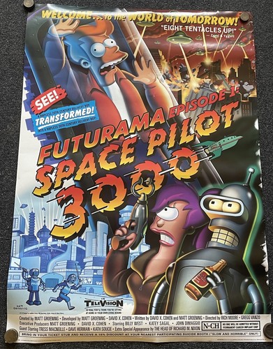 Futurama poster episode - poster,