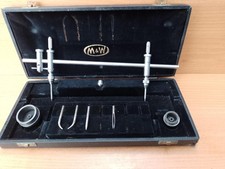 MOORE & WRIGHT BEAM TRAMMEL SET