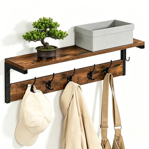 Wall mounted wooden - mounted, hat