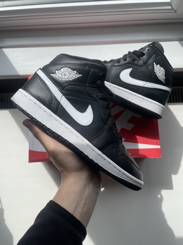 Nike air jordan mid black - 1, mid,