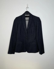 Zara Checked Blazer Jacket