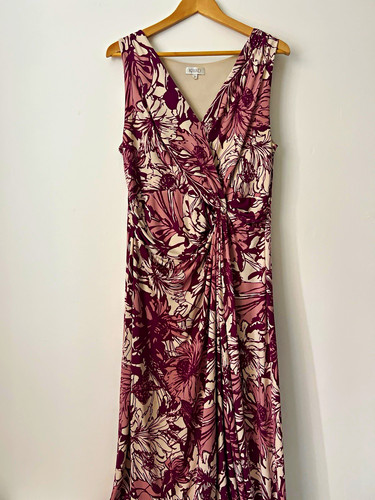 Kaliko purple floral ruched - floral,