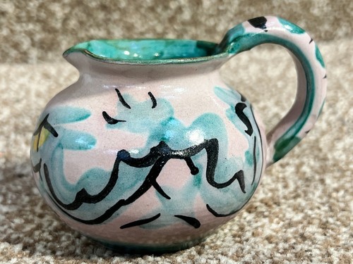 Vintage tintagel pottery jug - vintage,