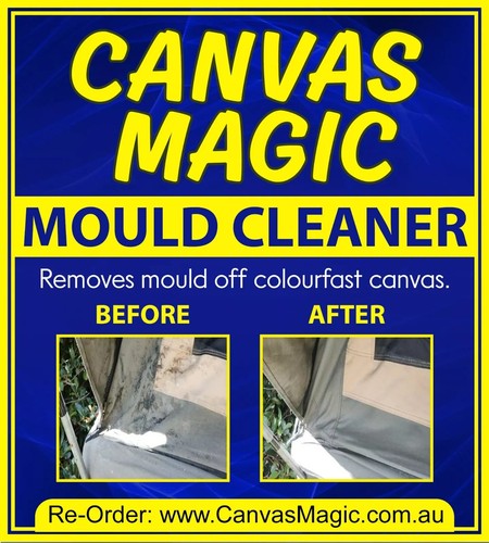 Canvas magic mould remover - canvas,