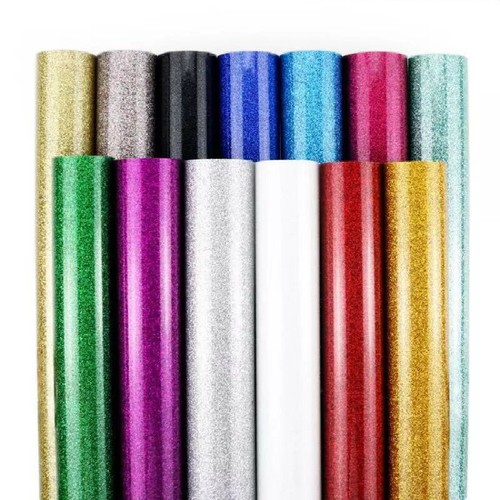 Heat transfer vinyl glitter - heat,