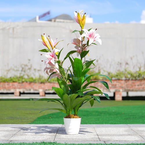 Artificial lily faux flower - artificial,