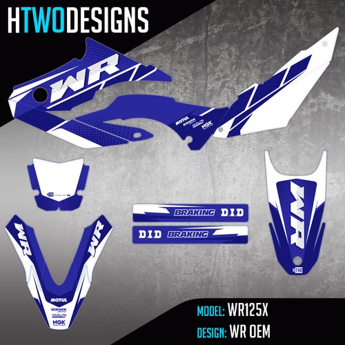 Wr125 graphics stickers - graphics, fit