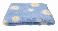 Blue Daisy Flower Vet Bedding